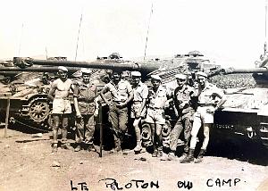 9 EME HUSSARDS 1 ER ESCADRON ALAIN RINGUEDE DU COTE DU TELAGH A LA FERME BOURJON (20)